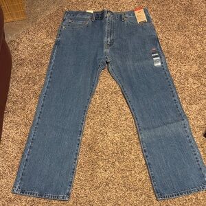 NWT Levi's Men's Jeans - Deep Blue style 517 bootcut 38x30